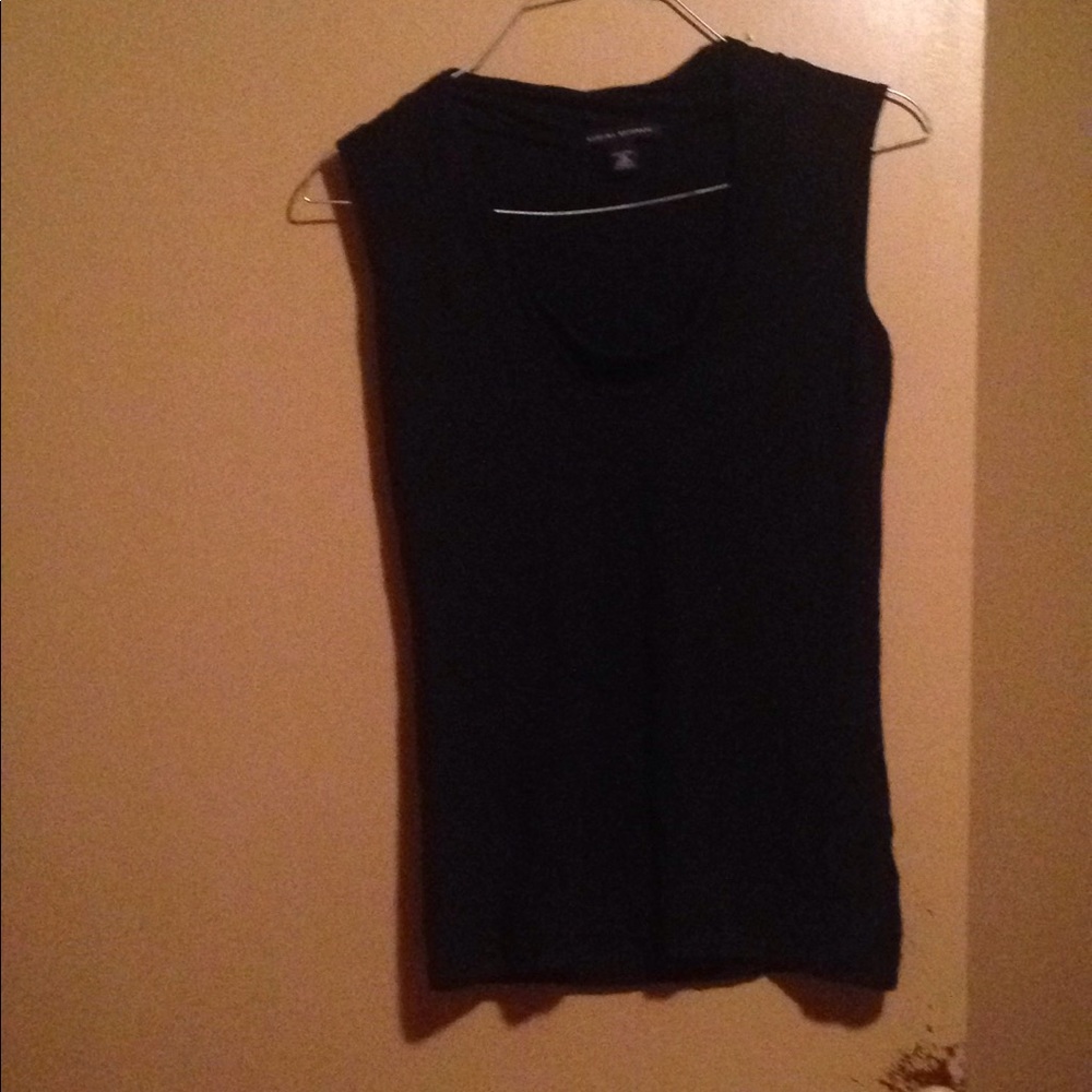 Black banana republic sleeveless top